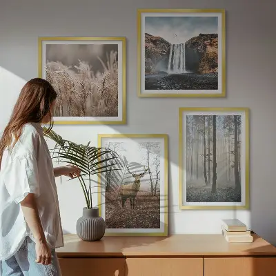 Galería de pared paisajes de naturaleza salvaje y bosques