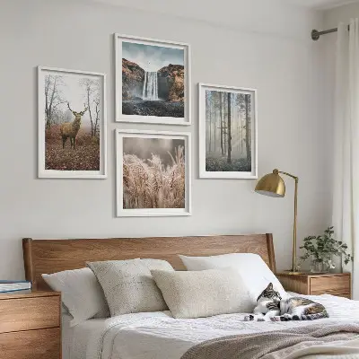 Galería de pared paisajes de naturaleza salvaje y bosques