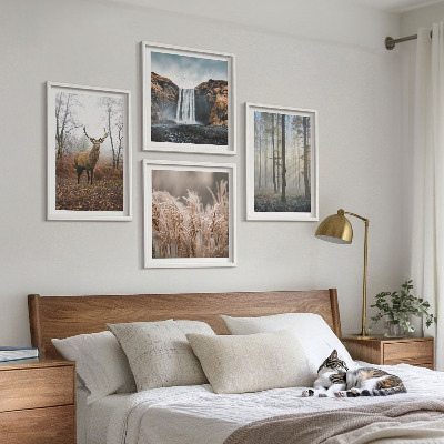 Galería de pared Paisajes forestales de naturaleza salvaje