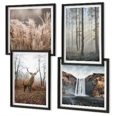 Galería de pared paisajes de naturaleza salvaje y bosques