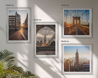 Galería de pared Juego de pinturas con vistas de Londres