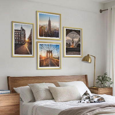 Galería de pared Juego de pinturas con vistas de Londres