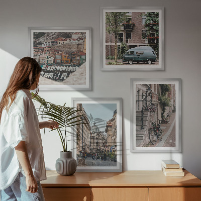 Galería de pared Vistas de edificios de la ciudad