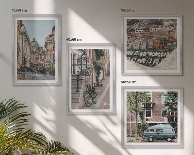 Galería de pared Vistas de edificios de la ciudad