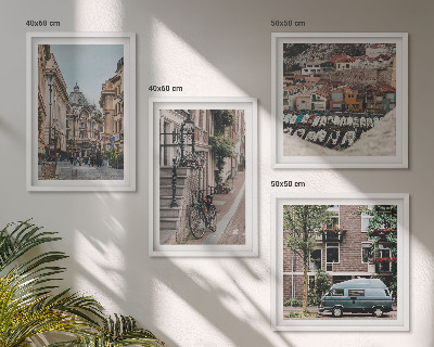 Galería de pared Vistas de edificios de la ciudad
