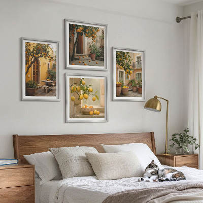 Galería de pared Jardín de cítricos al sol