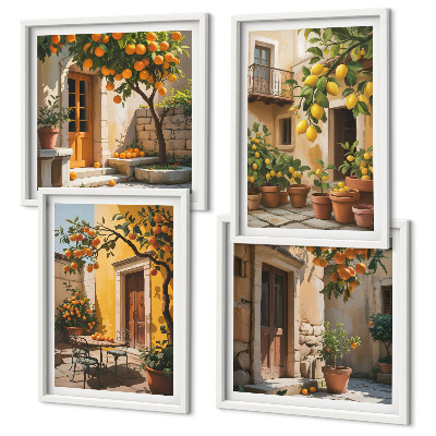 Galería de pared Frutas cítricas al sol