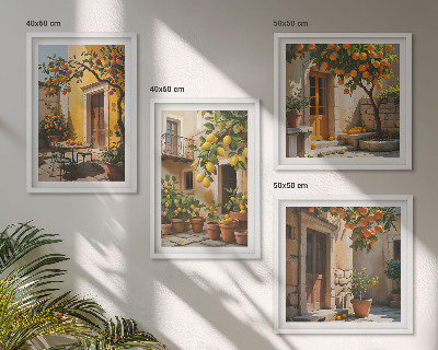 Galería de pared Frutas cítricas al sol
