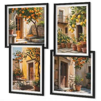 Galería de pared Frutas cítricas al sol