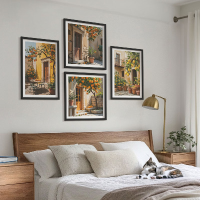 Galería de pared Frutas cítricas al sol