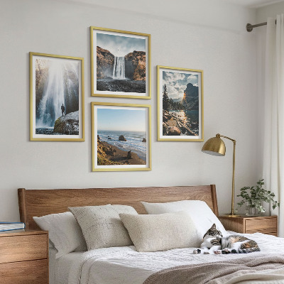 Galería de pared Cascadas, montañas, paisajes, naturaleza