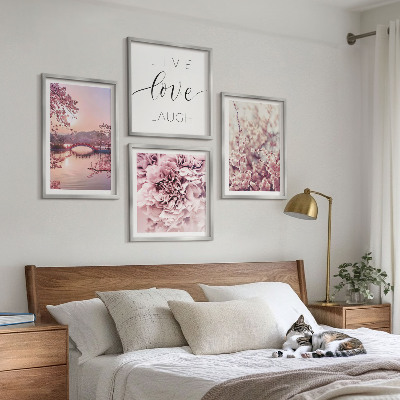 Galería de pared Puente de flores: inspiración para la vida