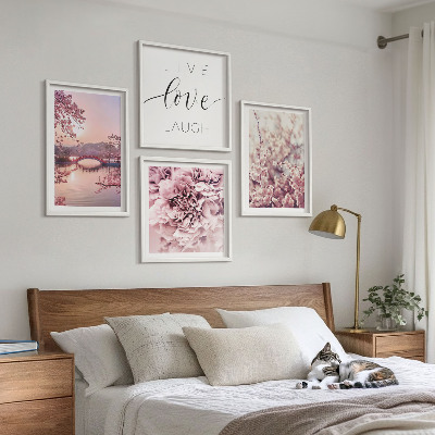 Galería de pared Puente de flores: inspiración para la vida