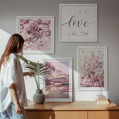 Galería de pared Puente de flores: inspiración para la vida
