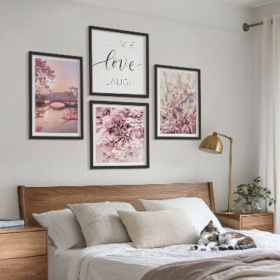 Galería de pared Puente de flores: inspiración para la vida