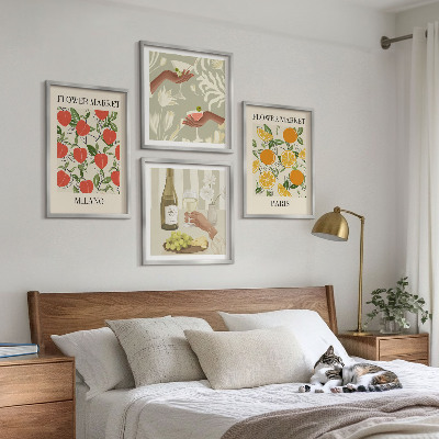 Galería de pared Flores vino Milán París