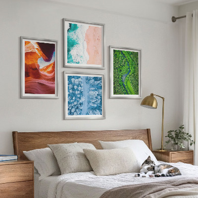 Galería de pared Vegetación del cañón de agua en invierno