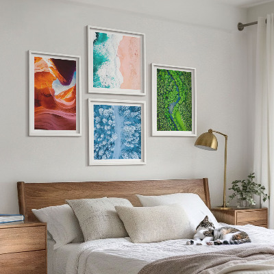 Galería de pared Vegetación del cañón de agua en invierno