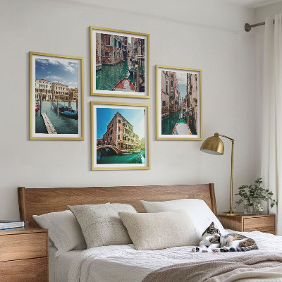 Galería de pared arquitectura de los canales de Venecia