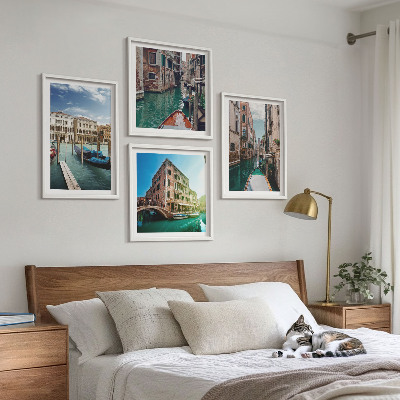 Galería de pared arquitectura de los canales de Venecia
