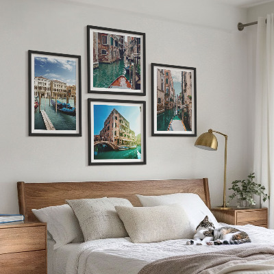 Galería de pared arquitectura de los canales de Venecia