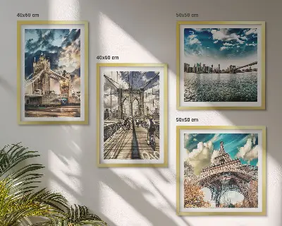 Galería de pared puentes de torres en ciudades europeas
