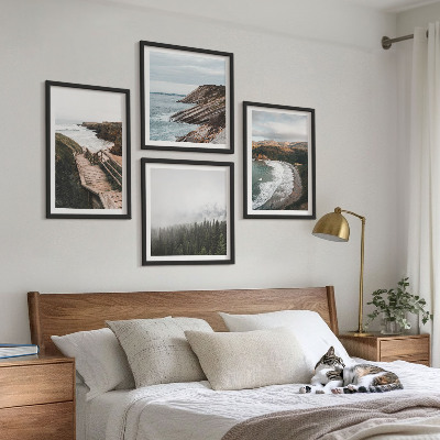 Galería de pared Vistas de acantilados, paisajes de playa