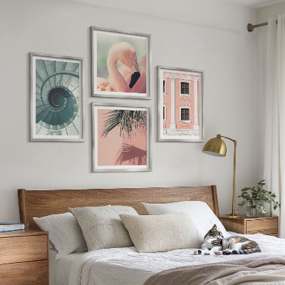 Galería de pared Patrones pastel en arquitectura
