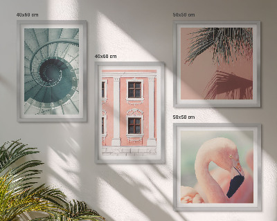 Galería de pared Patrones pastel en arquitectura
