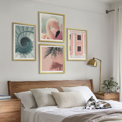 Galería de pared Patrones pastel en arquitectura