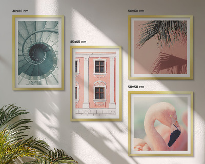Galería de pared Patrones pastel en arquitectura