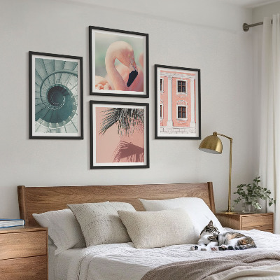 Galería de pared Patrones pastel en arquitectura