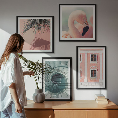 Galería de pared Patrones pastel en arquitectura