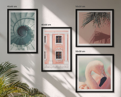 Galería de pared Patrones pastel en arquitectura