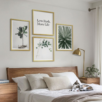 Galería de pared Minimalismo con plantas verdes