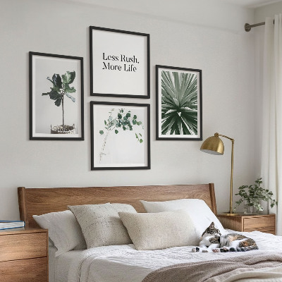 Galería de pared Minimalismo con plantas verdes