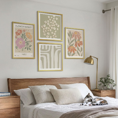 Galería de pared Motivos botánicos, minimalismo parisino