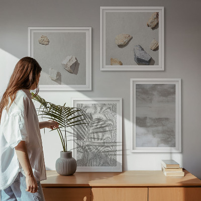 Set de cuadros modernos para salón Texturas minimalistas modernas