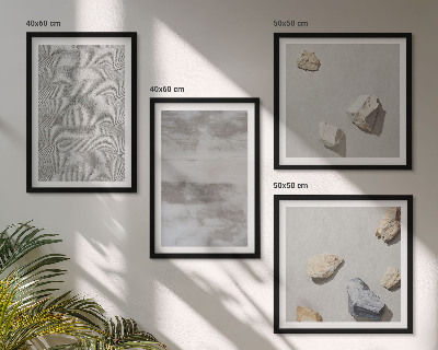 Set de cuadros modernos para salón Texturas minimalistas modernas