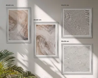 Galería de pared con patrones de textura de piedra de mármol