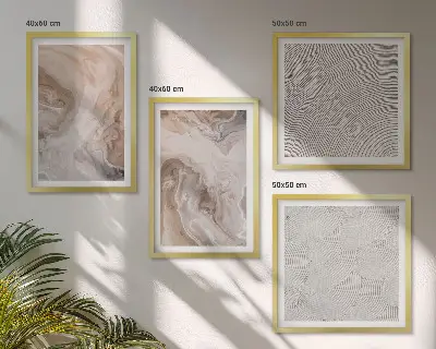 Galería de pared con patrones de textura de piedra de mármol