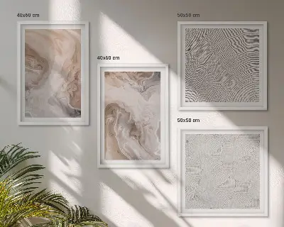 Galería de pared con patrones de textura de piedra de mármol