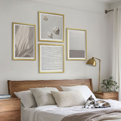Galería de pared Delicadas texturas bohemias de la naturaleza