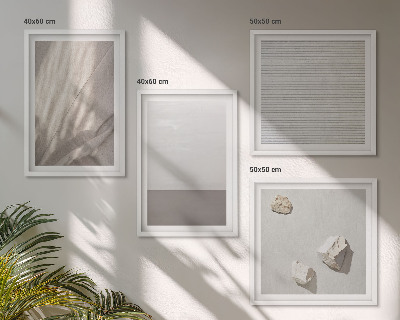 Galería de pared Delicadas texturas bohemias de la naturaleza