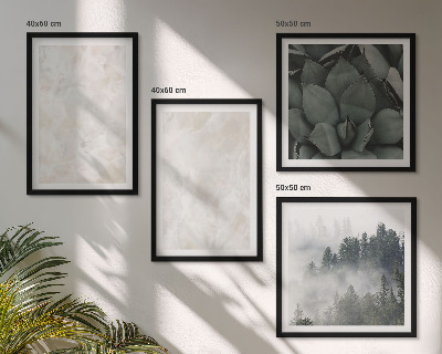Set de cuadros modernos para salón Mármoles de piedra en tonos pastel