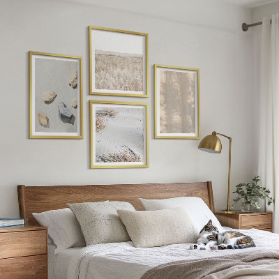 Galería de pared Texturas naturales de estilo bohemio