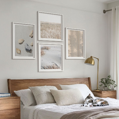 Galería de pared Texturas naturales de estilo bohemio