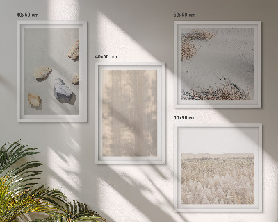 Galería de pared Texturas naturales de estilo bohemio