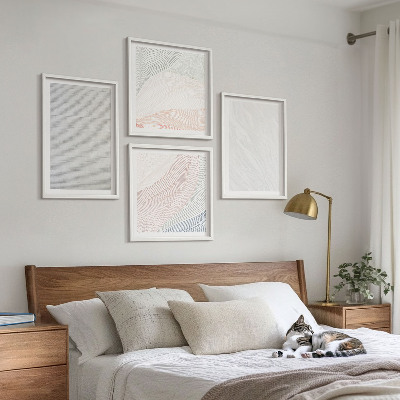 Galería de pared Estructuras brillantes, patrones de arena