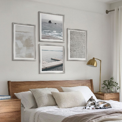 Galería de pared Diseño abstracto con texturas modernas